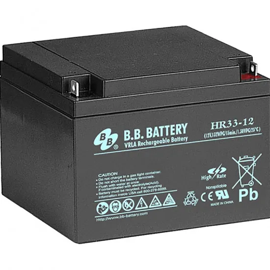 Acumulator UPS BB Battery HR33-12, 12 V 33 Ah