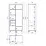 Dulap-cupeu Mobildor Aron K (100x220), White