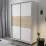 Dulap-cupeu Mobildor Aron K (100x220), White