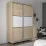 Шкаф купе Mobildor Aron K (110 см), Sonoma/White