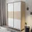 Dulap-cupeu Mobildor Aron K (100x220), Sonoma/ 2 White