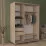 Dulap-cupeu Mobildor Aron K (100x220), Sonoma/ 2 White