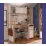 Unitate de birou Modera 20.50.1106.00, Alb / lemn natural
