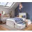 Детская кровать Cilek Modera 20.50.1312.00, 90 x 190 см, Белое / дерево