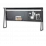 Unitate de birou Dark Metal 20.52.1109.00, Black