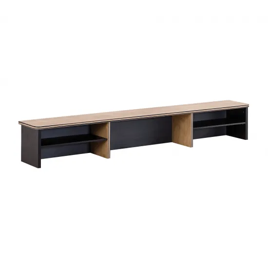Unitate de birou Cilek Black 20.58.1104.00, negru/lemn natural