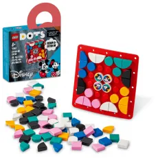Lego Dots 41963 Constructor Mickey Mouse & Minnie Mouse Stitch-on Patch Lego Dots 41963 Constructor Mickey Mouse & Minnie Mouse Stitch-on Patch