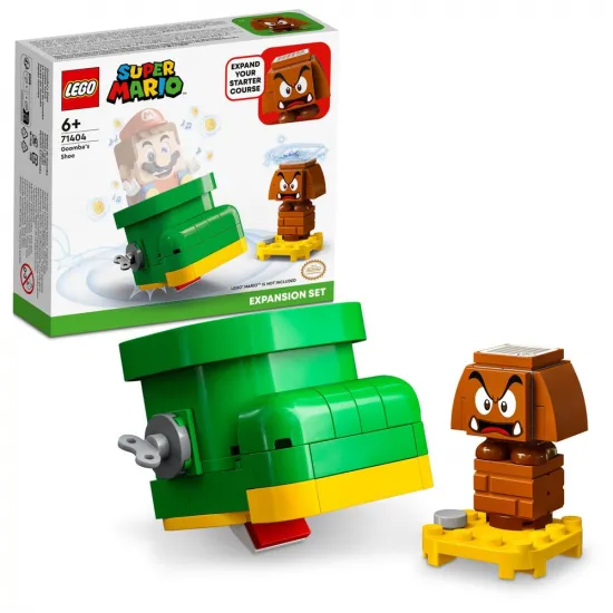 Lego Super Mario 71404 Конструктор Goomba's Shoe Expansion Set