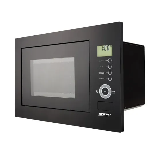 СВЧ-печь встраиваемая MPM 25-KMI-01 Black (25 л/1100 Вт)