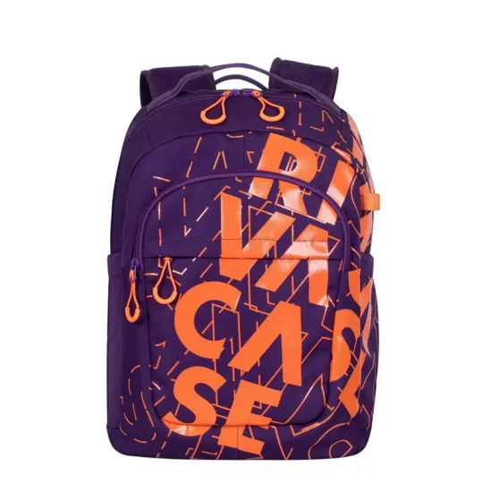 Rucsac pentru laptop 15.6" RivaCase 5430 Heide, Violet/Orange