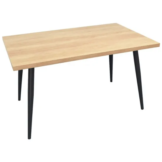 Masă pentru bucătărie Eva DT-405-5B, H3331 Metal Black