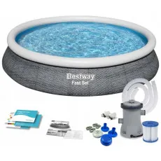 Бассейн надувной Bestway Fast Set 57445 Бассейн надувной Bestway Fast Set 57445