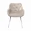 Стул Decoprim Lotus, Catifea Capucino HLR-7+White legs