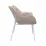 Стул Decoprim Lotus, Catifea Capucino HLR-7+White legs