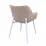 Стул Decoprim Lotus, Catifea Capucino HLR-7+White legs