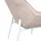 Стул Decoprim Lotus, Catifea Capucino HLR-7+White legs
