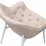 Стул Decoprim Lotus, Catifea Capucino HLR-7+White legs