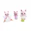 Noriel Bebe INT6382 Погремушка Bufnitele Prietenoase Roz
