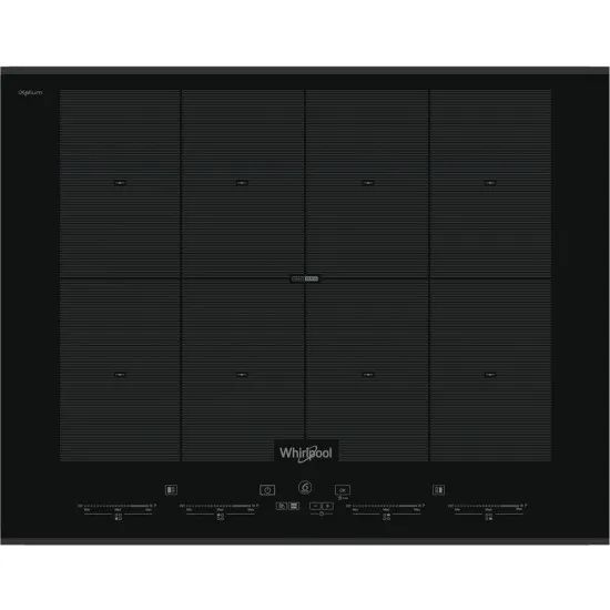 Plită cu inducţie Whirlpool SMO 658C/BT/IXL Black