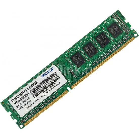 Modul de memorie DDR3 8GB Patriot Signature Line PSD38G16002 (DIMM/1600 MHz)