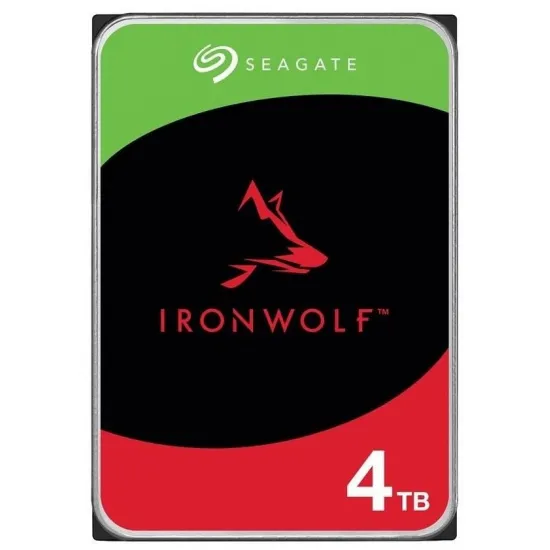3.5" Жесткий диск 4 TB Seagate IronWolf, 5900 rpm, 256 MB, SATA III (ST4000VN006)