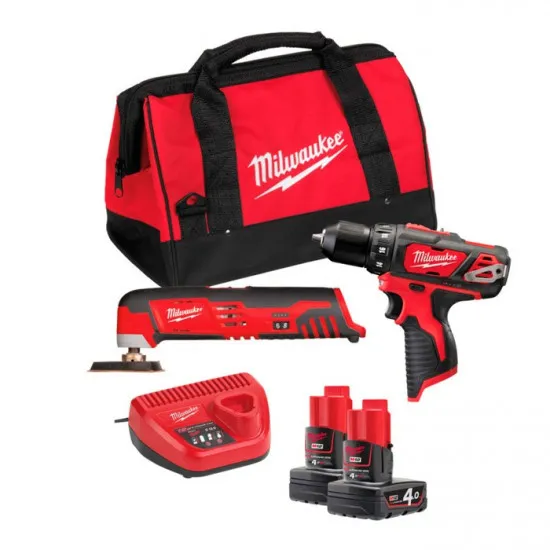 Набор Milwaukee M12 BPP2D-402B (4933441250)