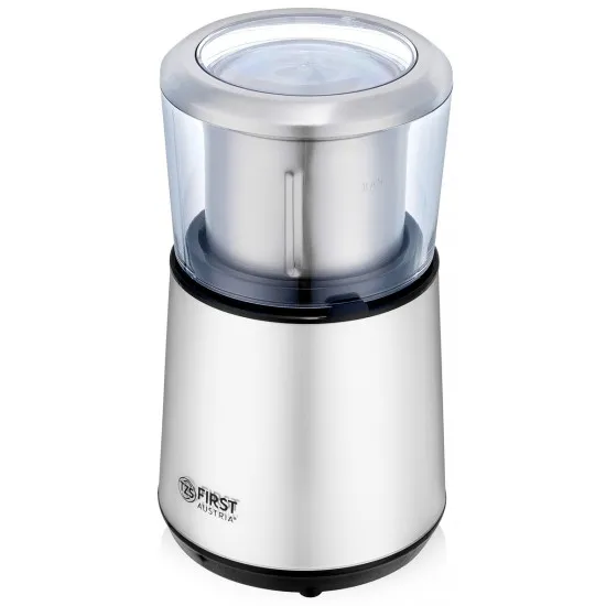 Кофемолка First 005486-2-WI White/Inox (200 Вт/50 г)