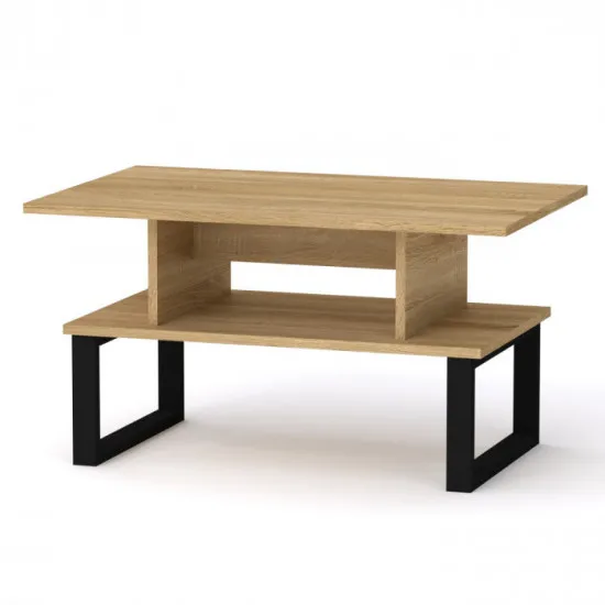 Столик журнальный Kompanit Лофт-2, Дуб сонома