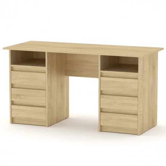 Masa de birou Kompanit Decan-3, Oak Sonoma