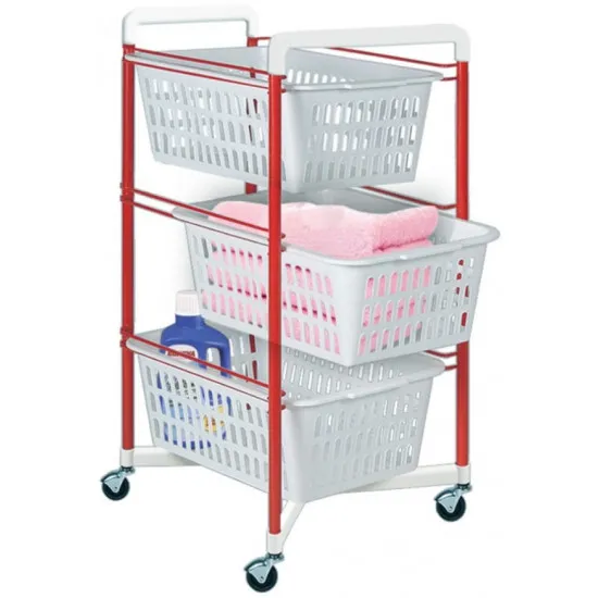 Etajeră Artex 13.20.03 White/Red