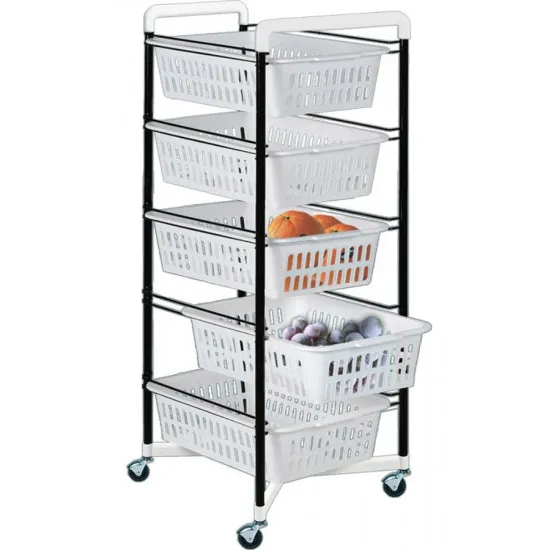 Etajeră Artex 13.20.15 White / Black