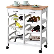 Etajeră Kesper 25778 White Etajeră Kesper 25778 White