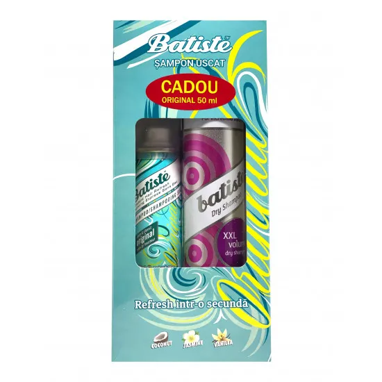 Sampon uscat Batiste XXl Volume 200ml + Original 50ml