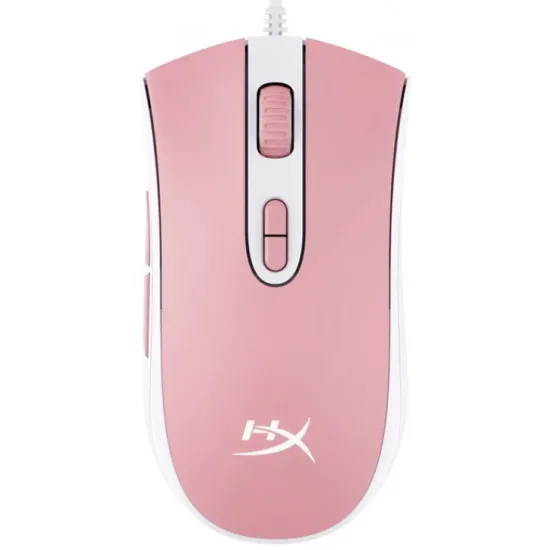 Мышь проводная HyperX Pulsefire Core Pink/White