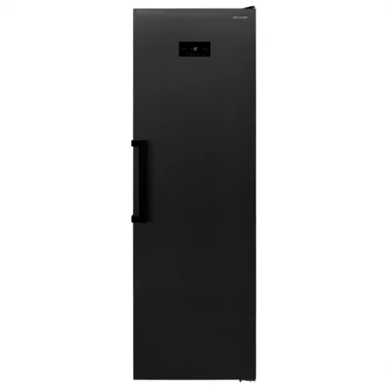 Морозильник вертикальный Sharp SJ-SC41CHXAE-EU Black (280 л)