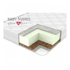 Матрас детский Veres Hemp bio+ 50.7.10, 60x120x12 см