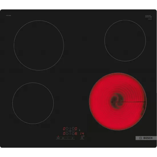 Plită electrică Bosch PKE611BB2E Black