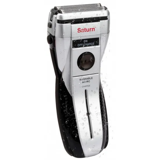 Aparat de ras Saturn ST-HC7393, Black/Silver