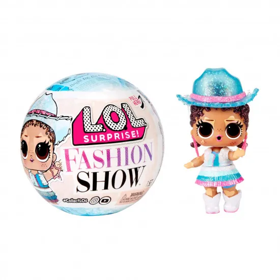 L.O.L Surprise! 584254 Кукла Fashion Show Dolls in Paper Ball with 8 Surprises, 8 см
