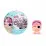 L.O.L Surprise! 585305 Кукла Glitter Color Change Lil Sis with 5 Surprises, 4 см