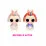 L.O.L Surprise! 585312 Papusa Glitter Color Change Pets with 5 Surprises, 6 cm