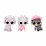 L.O.L Surprise! 585312 Papusa Glitter Color Change Pets with 5 Surprises, 6 cm