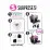 L.O.L Surprise! 585312 Papusa Glitter Color Change Pets with 5 Surprises, 6 cm