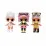 L.O.L Surprise! 585299 Papusa Glitter Color Change Dolls with 7 Surprises, 8 cm