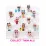 L.O.L Surprise! 585299 Papusa Glitter Color Change Dolls with 7 Surprises, 8 cm