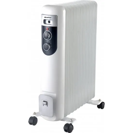 Обогреватель масляный Vortex VO4221 White (2500 Вт)