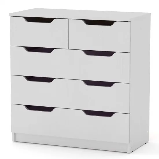 Comodă Kompanit 2+3М (81 cm), White