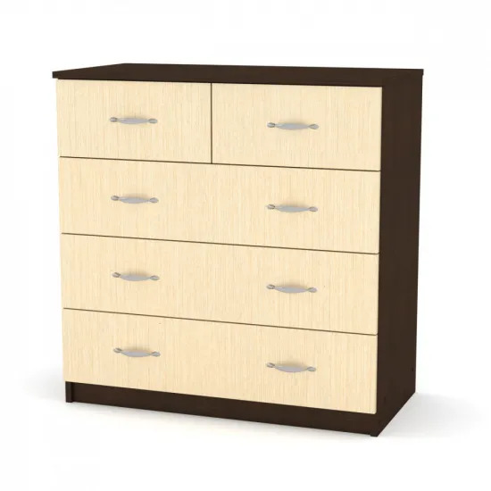 Комод Kompanit 2+3П (81 см), Венге