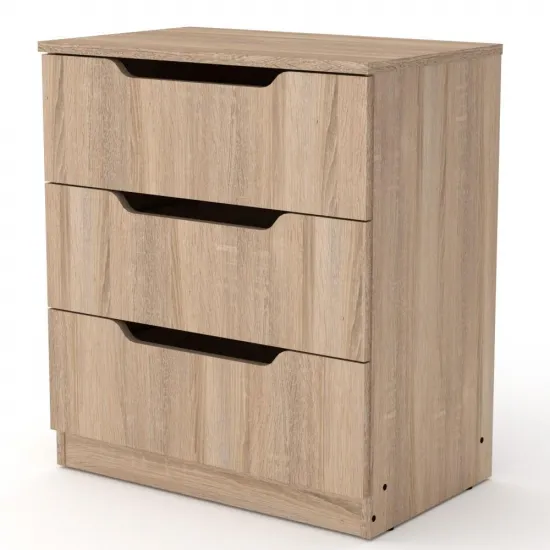 Comodă Kompanit 3М (61 cm), Oak Sonoma