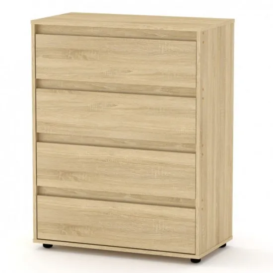 Comodă Kompanit 4 (80 cm), Oak Sonoma